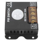 PIR Switch Motion Sensor LED Human Infrared Sensing Controller for Light Strip Outdoor DC12‑24V 30A - Extra Image