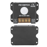 PIR Switch Motion Sensor LED Human Infrared Sensing Controller for Light Strip Outdoor DC12‑24V 30A - Extra Image
