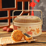 Rattan Small Bamboo Basket Hand Woven Children's Bamboo Woven Straw Bag