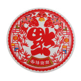 Deluxe Hot Stamping Couplet for Chinese New Year Dragon Year Spring Festival Bank Fortune Character Set Gift Box - Close-Up Angle