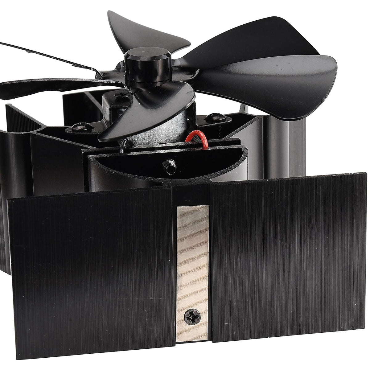 Stove Fan 6 Blade Mini Fireplace Fan Heat Powered Wood Stove Fan