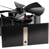 Stove Fan 6 Blade Mini Fireplace Fan Heat Powered Wood Stove Fan