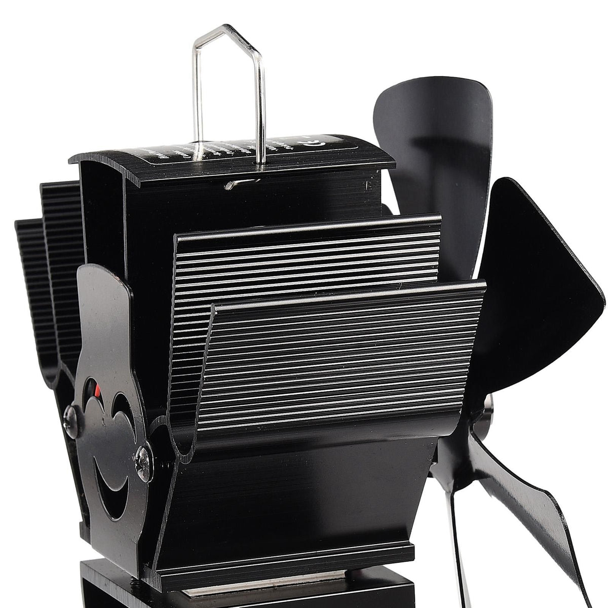 Stove Fan 6 Blade Mini Fireplace Fan Heat Powered Wood Stove Fan