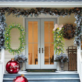 Simulation Egg Rattan Garland Artificial Easter Eggs Flower Garland Home Greenery Decor - Rear View
