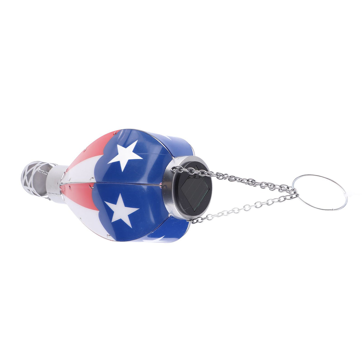 LED Solar Hot Air Balloon Lamp Garden Hanging Night Light for Outdoor Home Party Decor