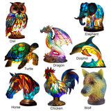 Animal Desk Lamp Cartoon Animal Bedside Lamp Home Decor Table Light for Living Room Bedroom