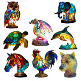 Animal Desk Lamp Cartoon Animal Bedside Lamp Home Decor Table Light for Living Room Bedroom