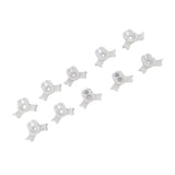 20Pcs Plant Bender Plastic Low Stress 90 Degree Angle Adjustable Plant Training Clips for Green House Garden White - Extra Image