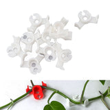 20Pcs Plant Bender Plastic Low Stress 90 Degree Angle Adjustable Plant Training Clips for Green House Garden White - Extra Image