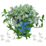 20Pcs Plant Bender Plastic Low Stress 90 Degree Angle Adjustable Plant Training Clips for Green House Garden White - Extra Image