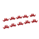 20Pcs Plant Bender Plastic Low Stress 90 Degree Angle Adjustable Plant Training Clips for Green House Garden Red