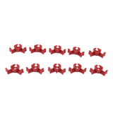 20Pcs Plant Bender Plastic Low Stress 90 Degree Angle Adjustable Plant Training Clips for Green House Garden Red - Extra Image