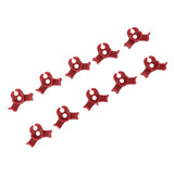 20Pcs Plant Bender Plastic Low Stress 90 Degree Angle Adjustable Plant Training Clips for Green House Garden Red