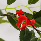 20Pcs Plant Bender Plastic Low Stress 90 Degree Angle Adjustable Plant Training Clips for Green House Garden Red