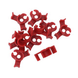 20Pcs Plant Bender Plastic Low Stress 90 Degree Angle Adjustable Plant Training Clips for Green House Garden Red - Extra Image