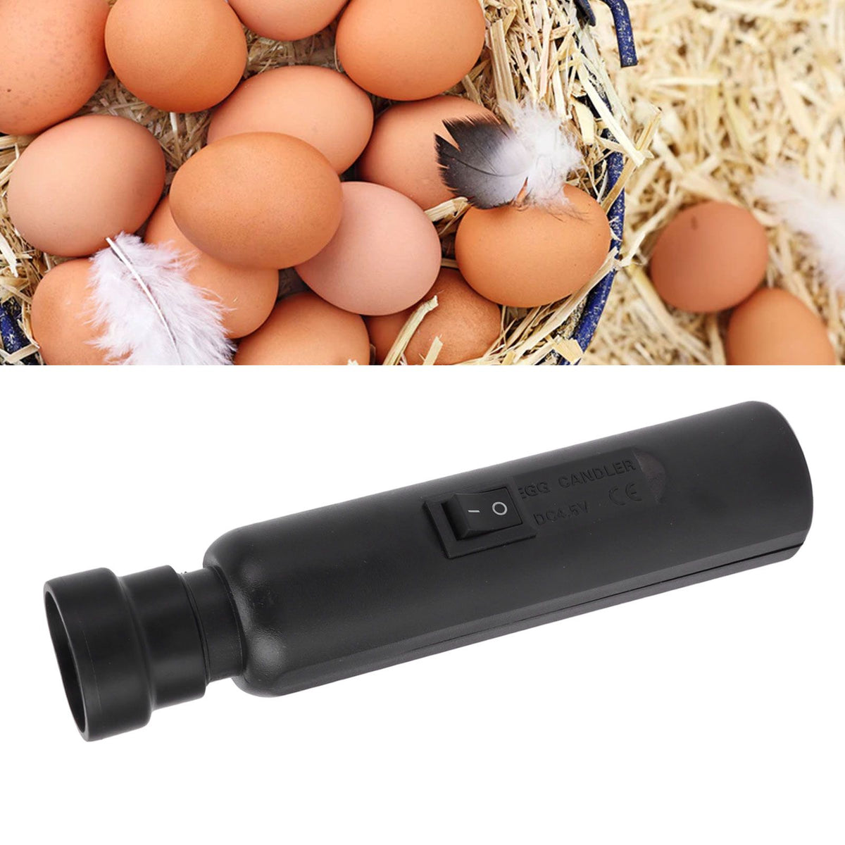 Egg Candler Stable USB ABS Cold Light LED Egg Tester for Goose Chicken Duck Eggs Incubator Accessories