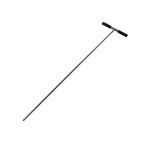 Soil Sample Probes with T Handle Adjustable Sharp Tip Stainless Steel Soil Sampler Tool for Plant Care Farm
