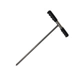 Soil Sample Probes with T Handle Adjustable Sharp Tip Stainless Steel Soil Sampler Tool for Plant Care Farm