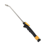 Mist Watering Wand G3/4 Internal Thread Stainless Steel Plastic Non Slip Press Type Spray Wand for Lawn and Garden - Close-Up Angle