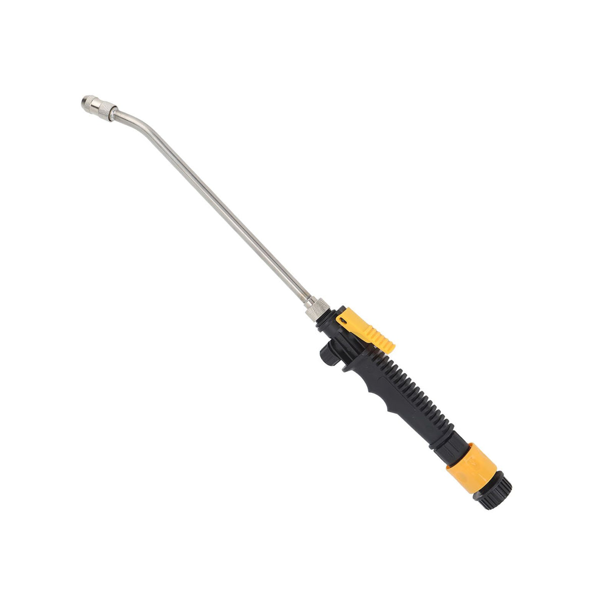 Mist Watering Wand G3/4 Internal Thread Stainless Steel Plastic Non Slip Press Type Spray Wand for Lawn and Garden