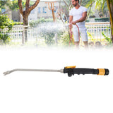 Mist Watering Wand G3/4 Internal Thread Stainless Steel Plastic Non Slip Press Type Spray Wand for Lawn and Garden