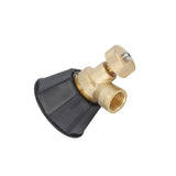 G3/8 Female Thread Irrigation High Pressure Windproof Sprayer Agriculture High Pressure Fine Mist Nozzle with Windproof Cover - Front View