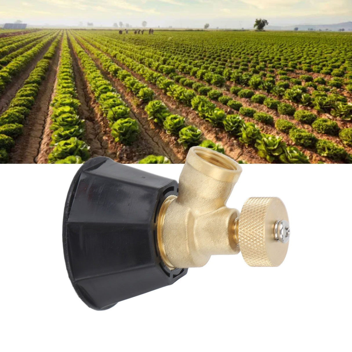G3/8 Female Thread Irrigation High Pressure Windproof Sprayer Agriculture High Pressure Fine Mist Nozzle with Windproof Cover