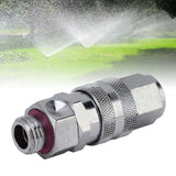 Pressure Washer Adapter with G3/8 Thread 360 Degree Swivel Brass Adapter All Copper Pesticide Pipe Anti Tangling Swivel Adapter