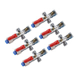 10PCS Atomizing Spray Nozzle Set Zinc Alloy Agricultural Plant Water Misting Fan Nozzle for Tractor Lawn Landscaping Irrigation