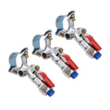 10PCS Atomizing Spray Nozzle Set Zinc Alloy Agricultural Plant Water Misting Fan Nozzle for Tractor Lawn Landscaping Irrigation - Low Angle