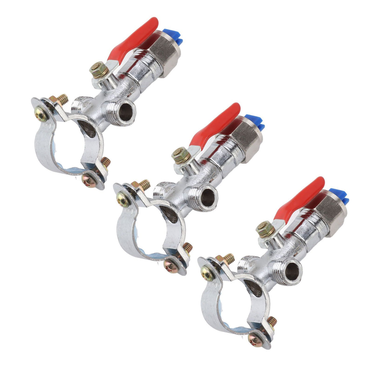 10PCS Atomizing Spray Nozzle Set Zinc Alloy Agricultural Plant Water Misting Fan Nozzle for Tractor Lawn Landscaping Irrigation