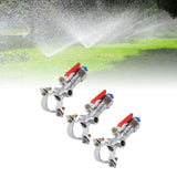 10PCS Atomizing Spray Nozzle Set Zinc Alloy Agricultural Plant Water Misting Fan Nozzle for Tractor Lawn Landscaping Irrigation - Extra Image