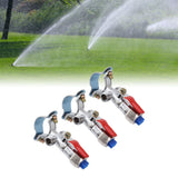 10PCS Atomizing Spray Nozzle Set Zinc Alloy Agricultural Plant Water Misting Fan Nozzle for Tractor Lawn Landscaping Irrigation