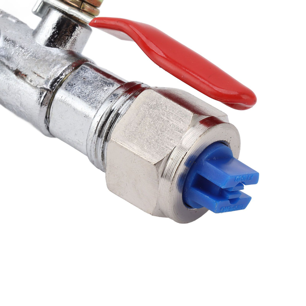 10PCS Atomizing Spray Nozzle Set Zinc Alloy Agricultural Plant Water Misting Fan Nozzle for Tractor Lawn Landscaping Irrigation