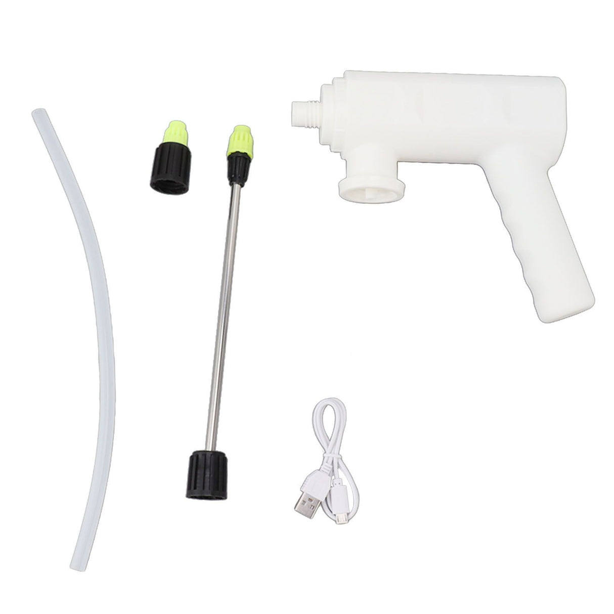 Electric Plant Sprayer Spout Battery Powered USB Rechargeable Handheld Automatic Watering Sprayer Head with Spray Bar for Home Garden A