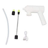 Electric Plant Sprayer Spout Battery Powered USB Rechargeable Handheld Automatic Watering Sprayer Head with Spray Bar for Home Garden A