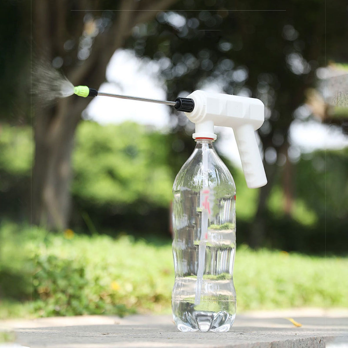 Electric Plant Sprayer Spout Battery Powered USB Rechargeable Handheld Automatic Watering Sprayer Head with Spray Bar for Home Garden A