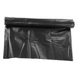Black Pond Liner PE Durable Pond Liner for Waterfall Fish Ponds Garden Fountain - Rear View