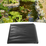Black Pond Liner PE Durable Pond Liner for Waterfall Fish Ponds Garden Fountain - Extra Image