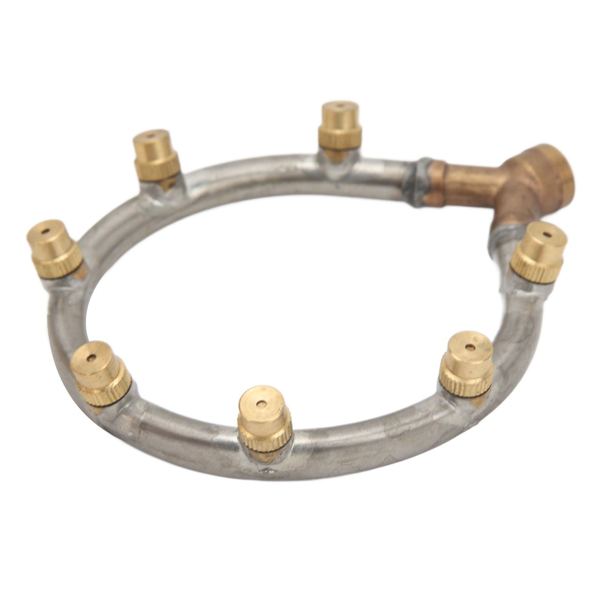 Multifunctional Annular Nozzle G3/8 Female Thread Multi Head Ring Shaped Atomizing Nozzle for Garden Agricultural Irrigation 7 Head