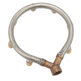 Multifunctional Annular Nozzle G3/8 Female Thread Multi Head Ring Shaped Atomizing Nozzle for Garden Agricultural Irrigation 7 Head
