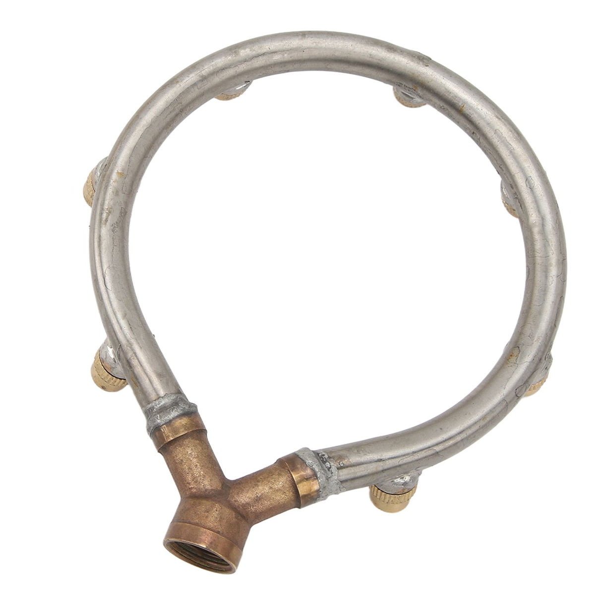 Multifunctional Annular Nozzle G3/8 Female Thread Multi Head Ring Shaped Atomizing Nozzle for Garden Agricultural Irrigation 7 Head