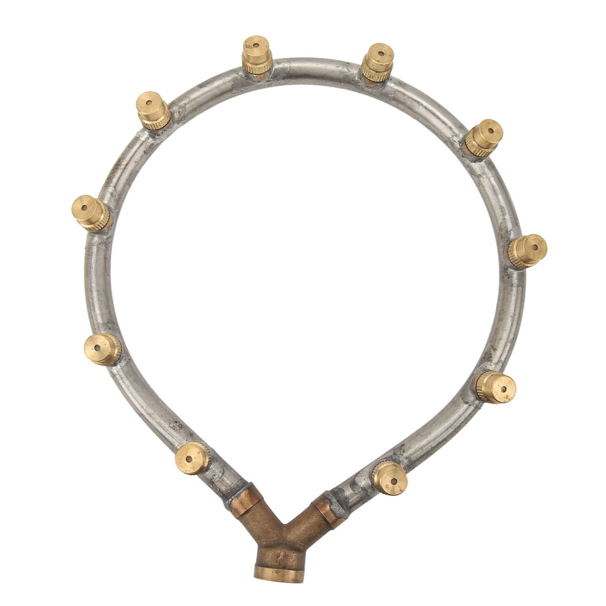 Multifunctional Annular Nozzle G3/8 Female Thread Multi Head Ring Shaped Atomizing Nozzle for Garden Agricultural Irrigation 10 Head