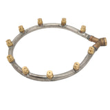 Multifunctional Annular Nozzle G3/8 Female Thread Multi Head Ring Shaped Atomizing Nozzle for Garden Agricultural Irrigation 10 Head