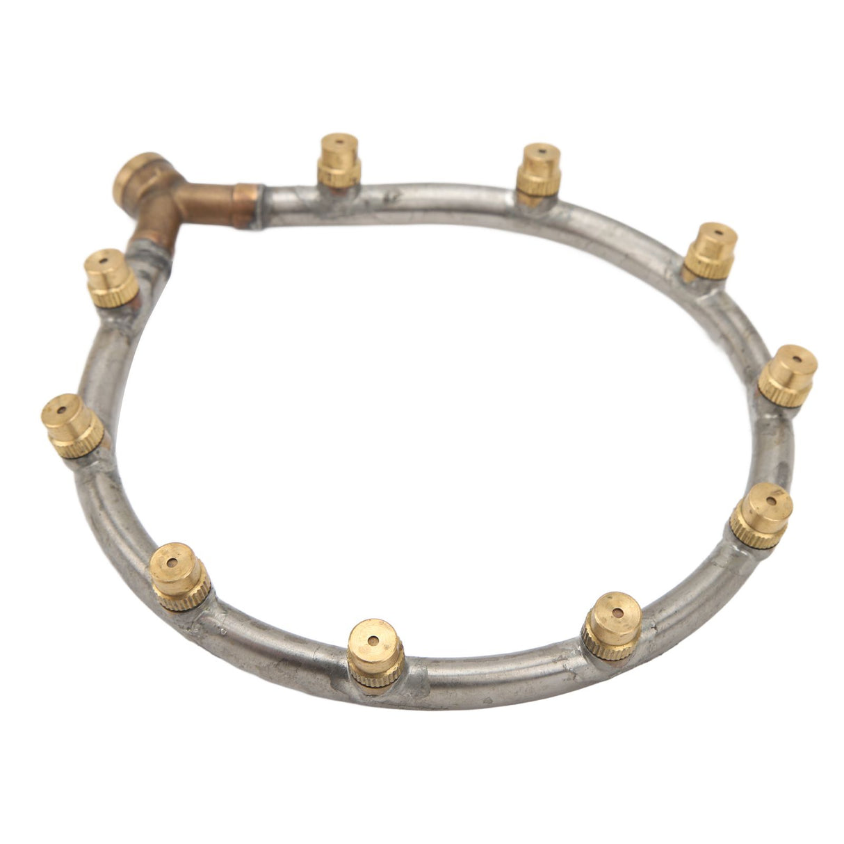 Multifunctional Annular Nozzle G3/8 Female Thread Multi Head Ring Shaped Atomizing Nozzle for Garden Agricultural Irrigation 10 Head