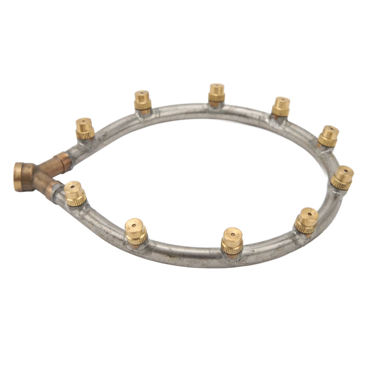 Multifunctional Annular Nozzle G3/8 Female Thread Multi Head Ring Shaped Atomizing Nozzle for Garden Agricultural Irrigation 10 Head