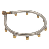 Multifunctional Annular Nozzle G3/8 Female Thread Multi Head Ring Shaped Atomizing Nozzle for Garden Agricultural Irrigation 10 Head