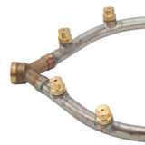 Multifunctional Annular Nozzle G3/8 Female Thread Multi Head Ring Shaped Atomizing Nozzle for Garden Agricultural Irrigation 10 Head - Extra Image