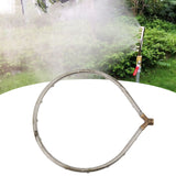 Multifunctional Annular Nozzle G3/8 Female Thread Multi Head Ring Shaped Atomizing Nozzle for Garden Agricultural Irrigation 15 Head