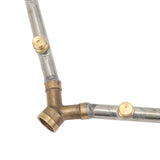 Multifunctional Annular Nozzle G3/8 Female Thread Multi Head Ring Shaped Atomizing Nozzle for Garden Agricultural Irrigation 15 Head - Extra Image